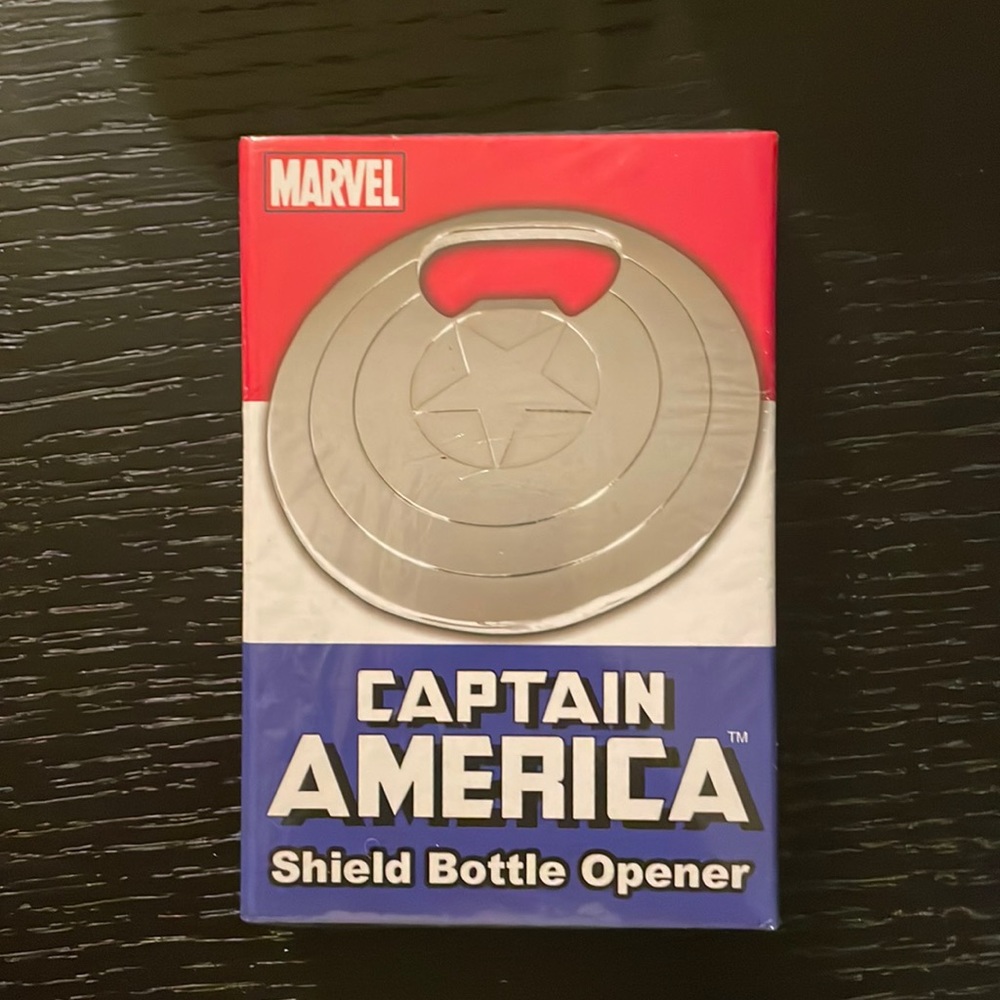 New captain America shield bottle opener